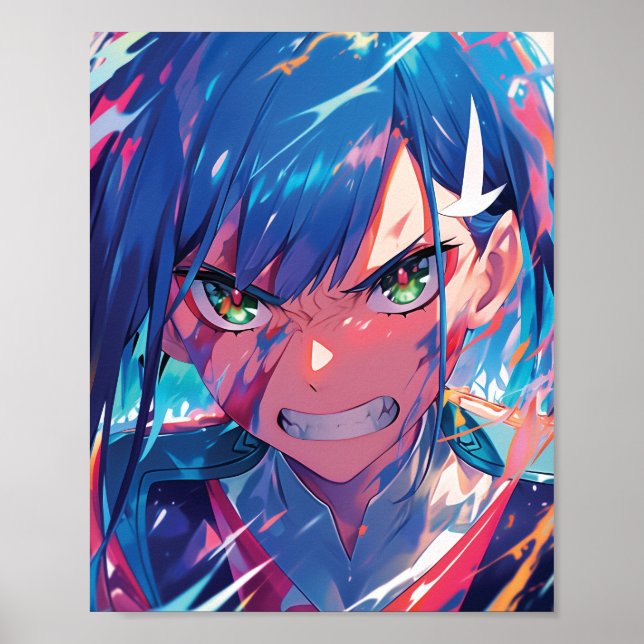 Ichigo - Chéri dans le Franxx | Affiche (Devant)