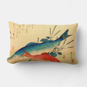 Ichiryusai HIROSHIGE Japonais Coussin de la faune