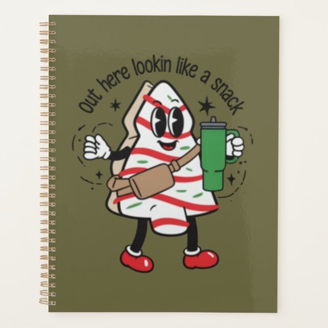 Ici, On Dirait Un Snack Gâteau De Noël (Devant)