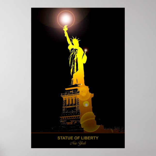 Icon of Freedom : Statue de la Liberté Affiche de  (Devant)
