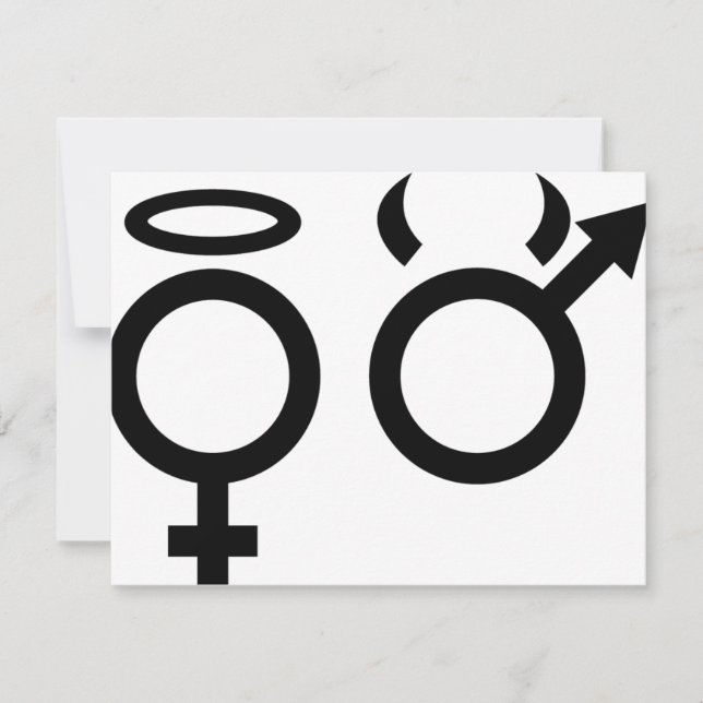 icône d'ange noir et de diable (Devant)