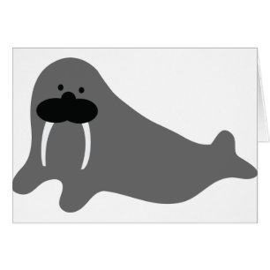 icône de bande dessinée de walrus