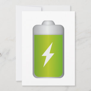 Icône de batterie lithium-ion