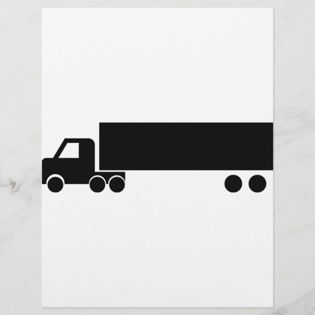 icône de camion noir (Devant)