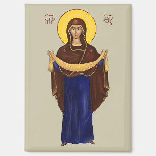 Icône de la Mère de Dieu (3) Magnet