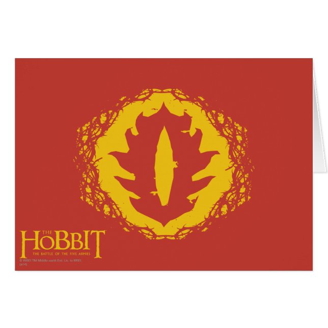 Icône de l'oeil de Sauron (Devant horizontal)