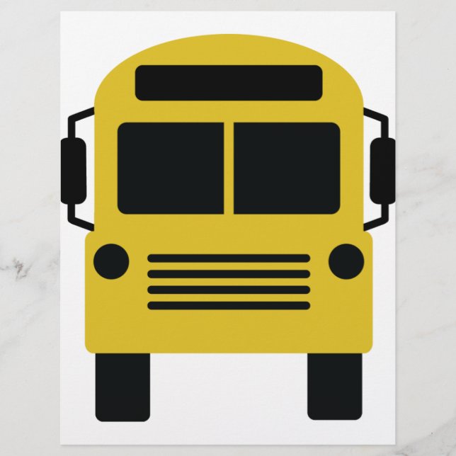 icône du bus scolaire (Devant)