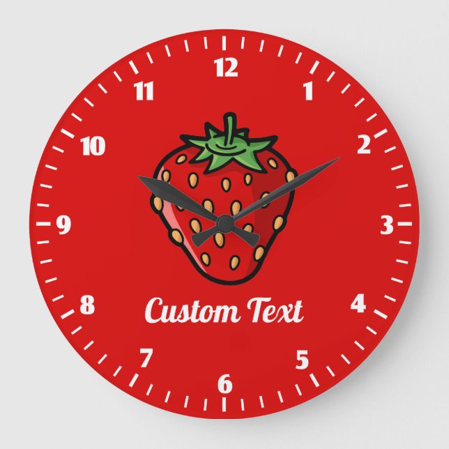 Icône fraise Grande horloge (Recto)