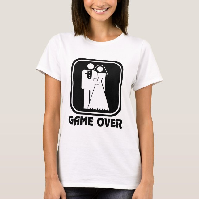 Icône mariage : Jeu sur T-shirt (Devant)