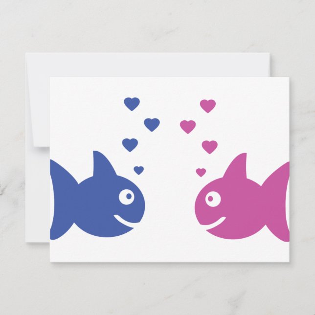 icône poissons en amour (Devant)