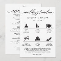 Icône Programme de Mariage et Lettre de Bienvenue 