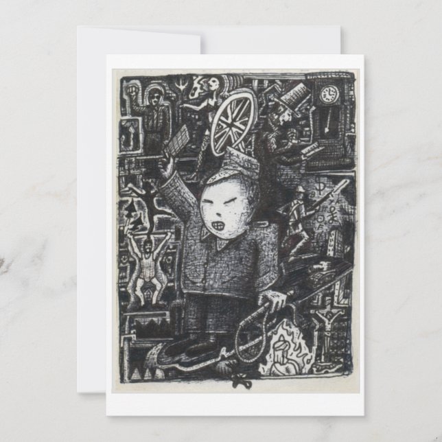 Icônes, carte plat (Devant)