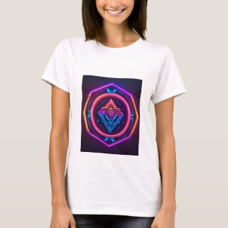 Icônes colorées de DJ, Artisanat, T-shirt de jeu