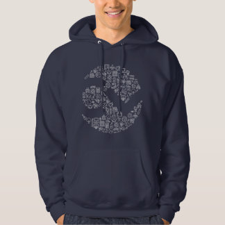 Icônes CV - Sweat - shirt à capuche masculin
