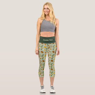 Icônes de bière Motif Capri Leggings