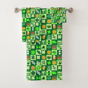 Icônes de la Saint-Patrick Motif sans couture