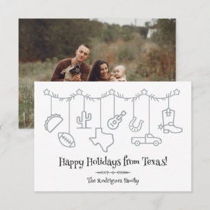 Icônes de suspension Silver Texas Holiday