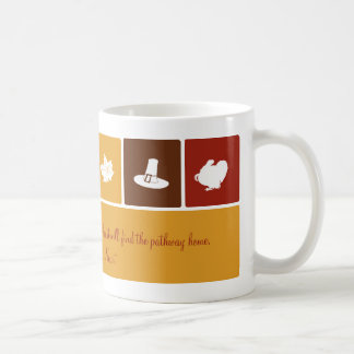 Icônes de Thanksgiving simple Mug