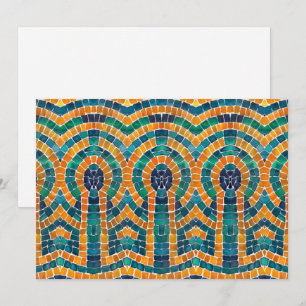 Icônes D'OR MOSAIC 5x7 Carte Plat