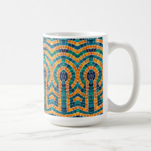 Icônes D'OR MOSAIC Tall White Mug
