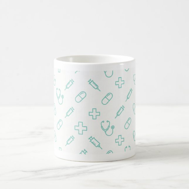 Icônes médicales PNG – Conception de mug thème doc (Centre)