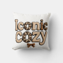 Iconic Mom Faux Yarn Style – Coussin confortables
