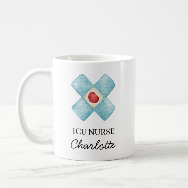 ICU Nurse Coffee Mug (Gauche)