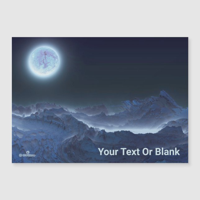 Icy Planet, Lune gelée (Devant)