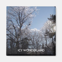 ICY WONDERLAND 4 saisons aimant