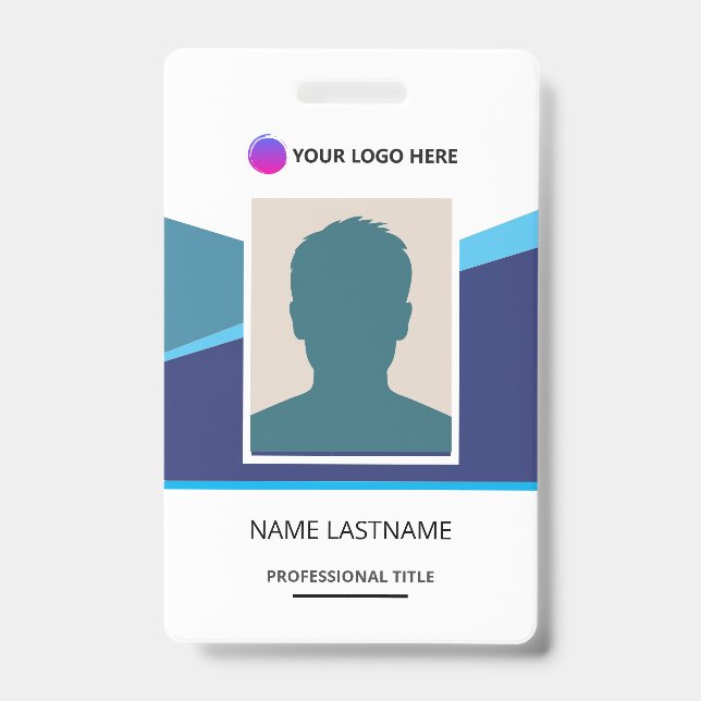 ID Card Identification Badge (Face)
