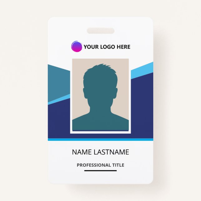 ID Card Identification Badge (Devant)
