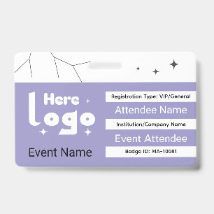 ID de badge Expo personnalisé