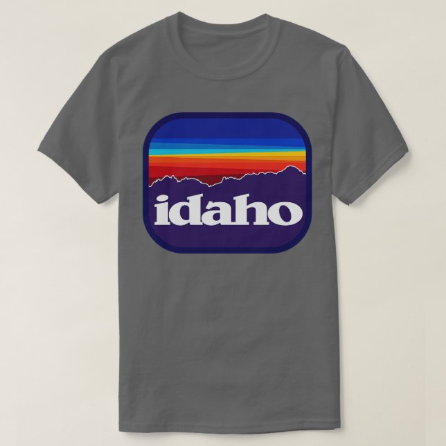 Idaho Sawtooths TShirt (Design devant)