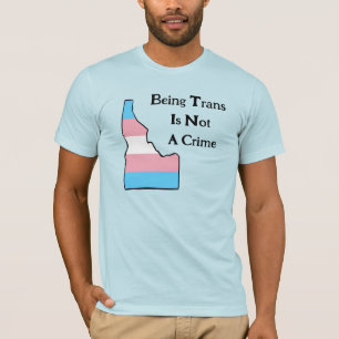 Idaho Trans Pride Personnalisable Pas Un T-Shirt C