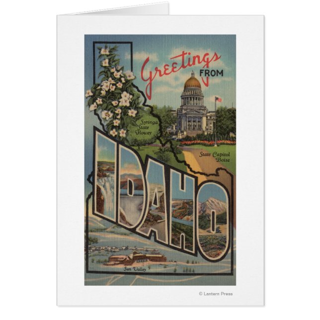 IdahoGrandes Scènes De LETTREIdaho (Devant)