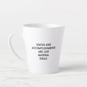 Idéal matériel latte Mug