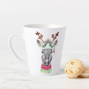 Idée cadeau de Noël moderne Latte Mug