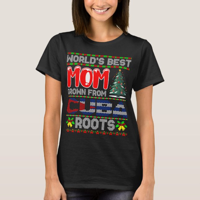 Idée Cadeau Noël Maman Cuba Sweat Ugly (Devant)