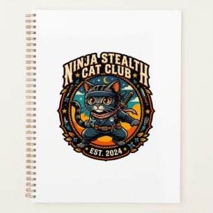 Idée cadeau pour maman de chat Ninja Stealth Cat -