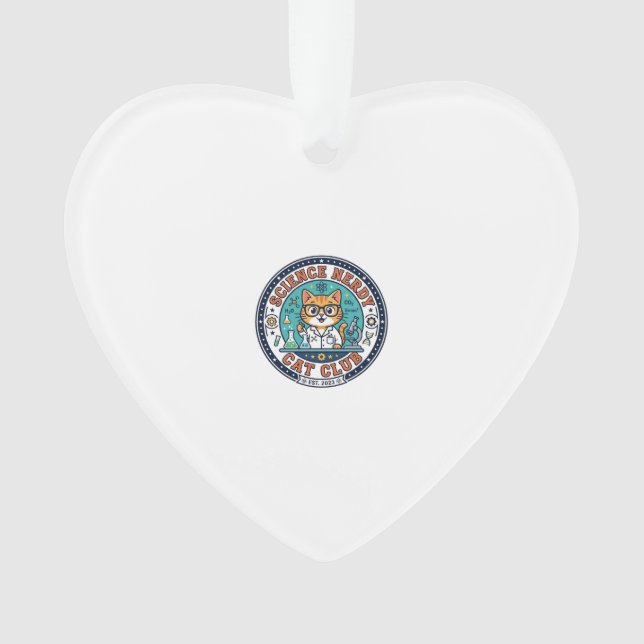 Idée cadeau pour maman de chat savante - Science N (devant)