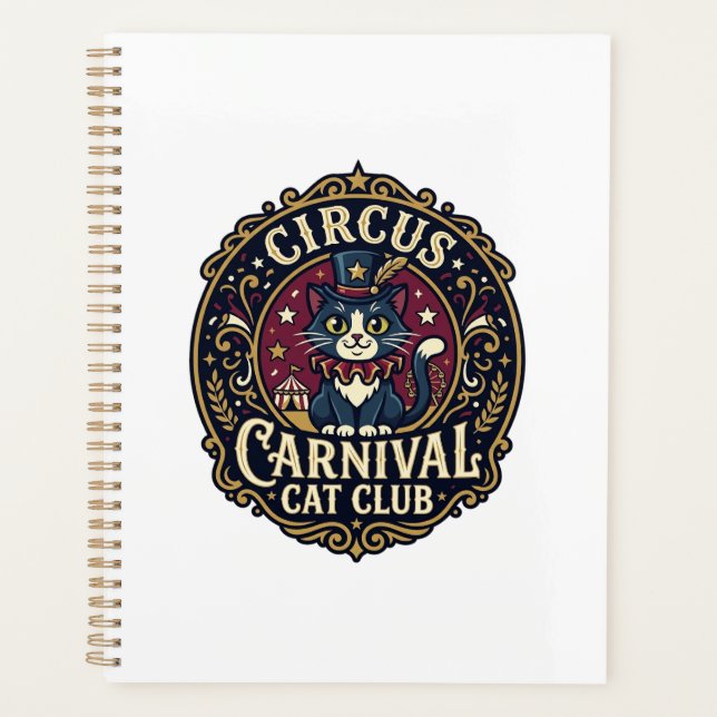 Idée cadeau pour papa de chat de carnaval du cirqu (Devant)