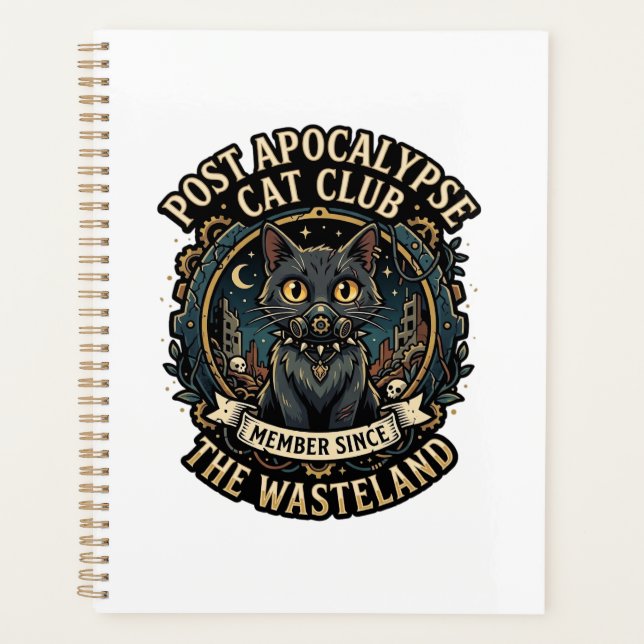 Idée cadeau pour papa de chat post-apocalypse - Po (Devant)