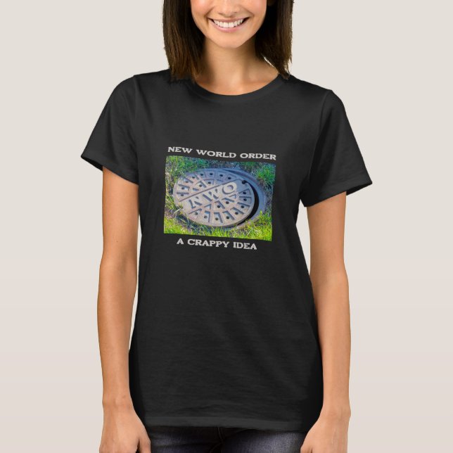 Idée merdique (sombre) T-shirt (Devant)