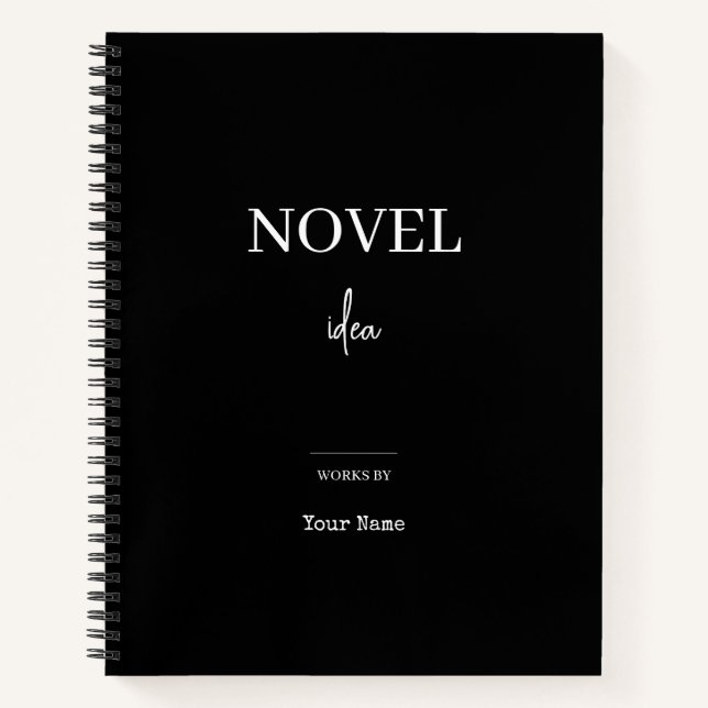Idée originale cahier personnalisé (Devant)