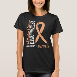 Idée utérine de cadeau de T-shirt de conscience