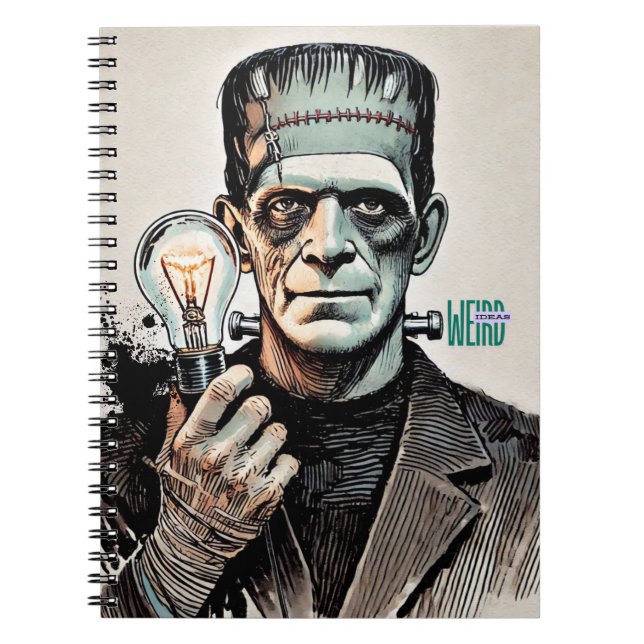 Idées Bizarres | Journal de Notes (Devant)