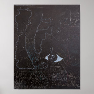 Idées blanches et tableaux noirs 2 affiche