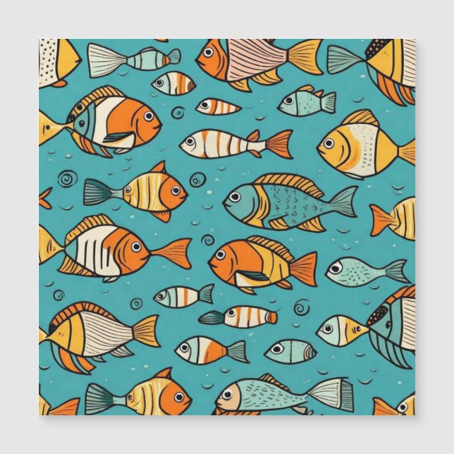 Idées cadeaux de motif de poisson (Devant)