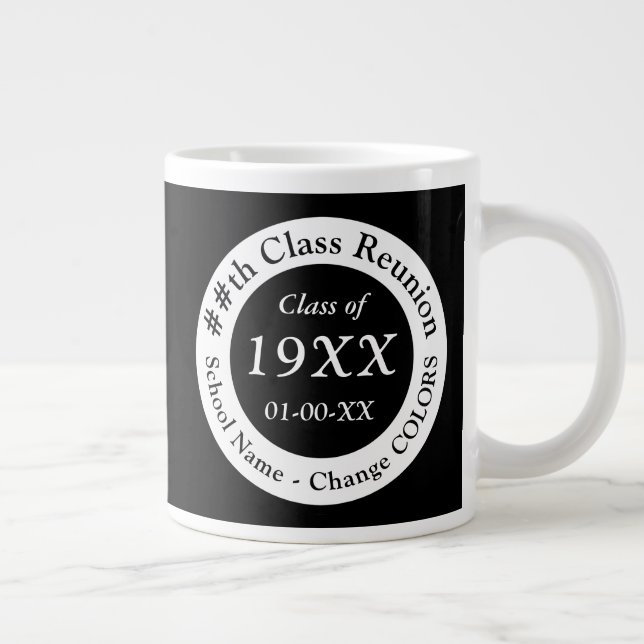 Idées Cadeaux Réunion de Classe, Mug 20 oz, Réunio (Droite)