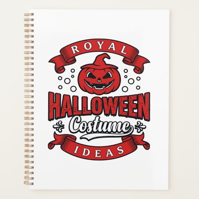 Idées de costumes d'Halloween vintage Vector Desig (Devant)